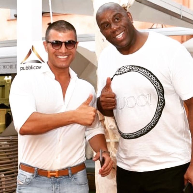 La Provincia del Sulcis Iglesiente - Anche Magic Johnson all’evento “Anniversary 21” del Billi…